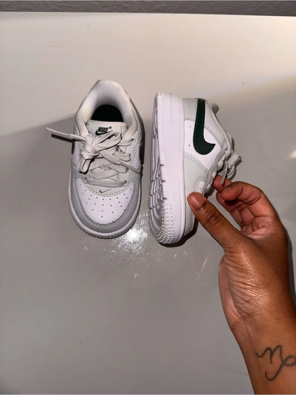 Nike Toddler Airforce Ones- Size 5c